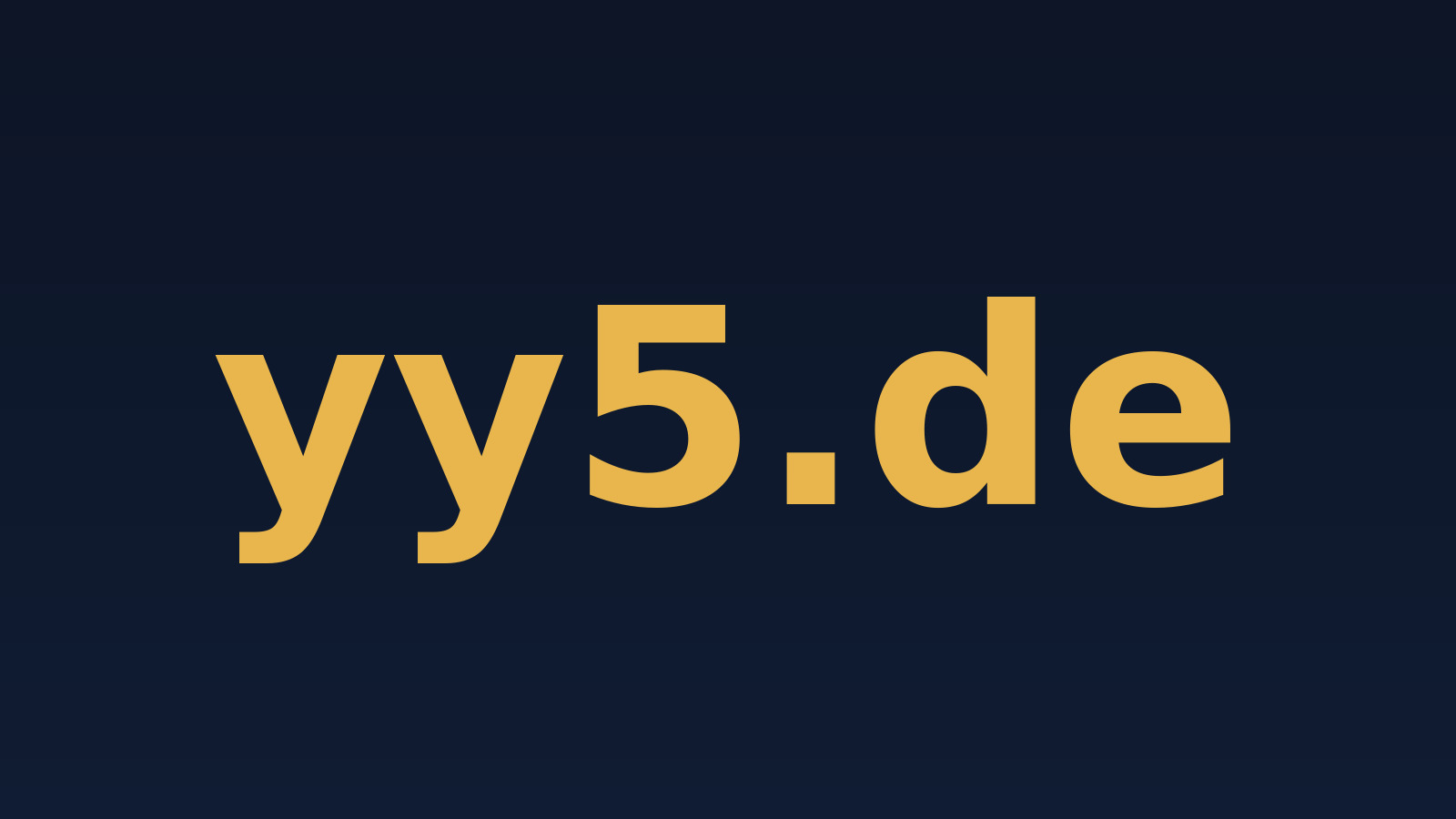 yy5.de – Domain zu verkaufen